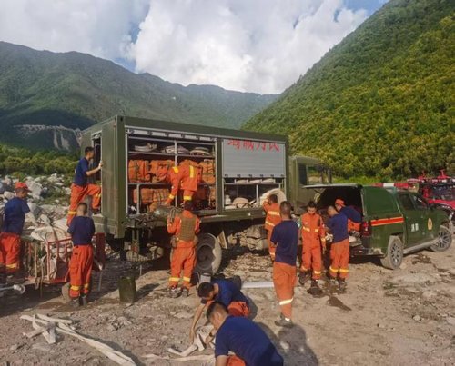 冕宁县大桥镇灭火救援