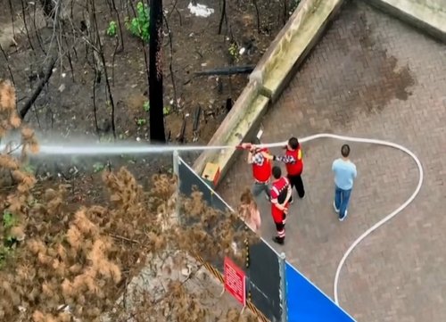 重庆涪陵火灾救援