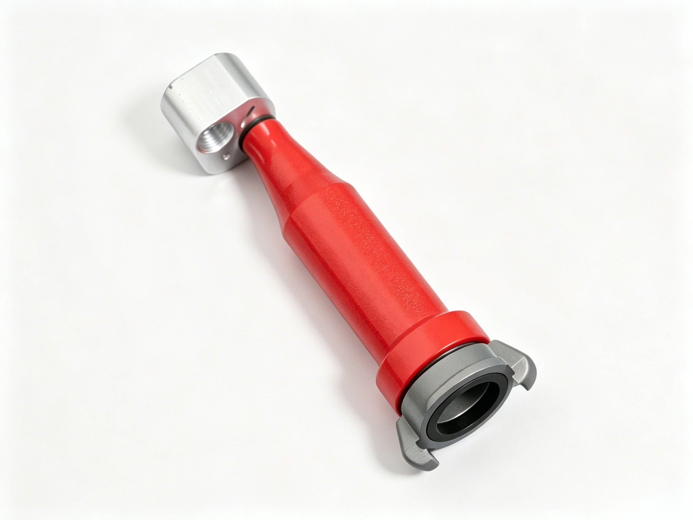 Four-outlet straight stream fire nozzle